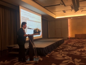 Ông Eiji Asano, Tổng Giám đốc Yamada Consulting & Spire Việt Nam, giải thích tác động của chiến tranh thương mại Mỹ - Trung đối với Việt Nam và những điểm cần lưu ý khi gia nhập vào thị trường phía Bắc